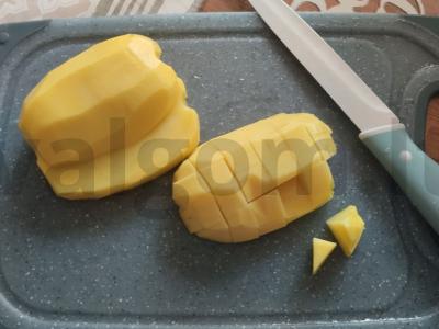 Bulvių sriuba su bekonu Žingsnis 1