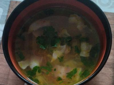 Bulvių sriuba su bekonu pagrindine nuotrauka