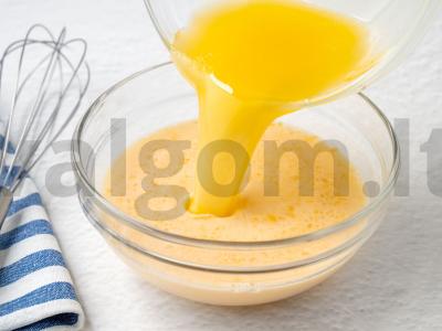 Vatrushkos su citrininiais varškės ir razinomis Žingsnis 3