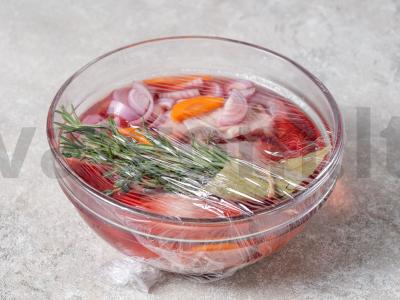 Sultinga vištiena vynuose Žingsnis 2