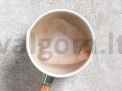 Sultinga vištiena vynuose Žingsnis 3