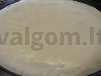 Blynai ant išrūginto pieno Žingsnis 5