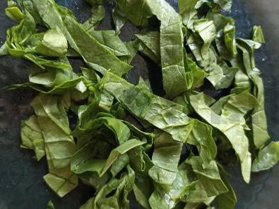 Daržovių salotos su špinatais Žingsnis 2