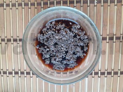 Sumuštinis su vegetariška chia ikra Žingsnis 2