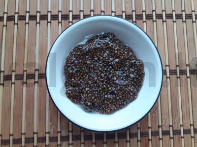 Sumuštinis su vegetariška chia ikra Žingsnis 3