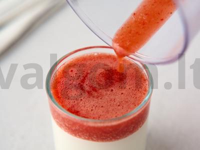 Namų jogurtas su braškių padažu Žingsnis 3