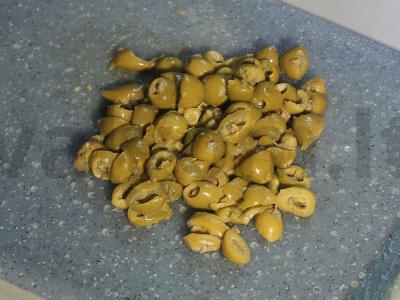 Burokėlių salotas su raugintais kopūstais ir alyvuogėmis Žingsnis 5