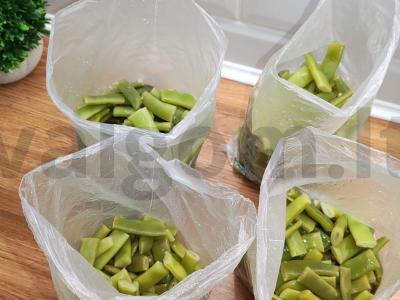 Blanširuoti pupelės žiemai Žingsnis 6