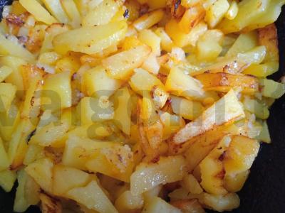 Keptos voveraitės su bulvėmis svieste Žingsnis 6