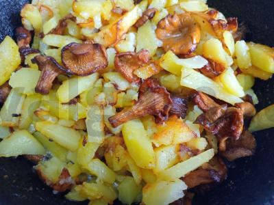 Keptos voveraitės su bulvėmis svieste Žingsnis 9