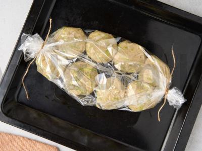 Kepti vištienos kotletai su cukinijomis Žingsnis 6