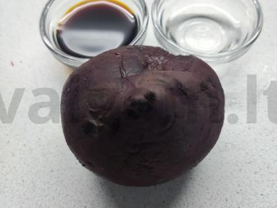 Burokėlių salotas su feta sūriu Žingsnis 1