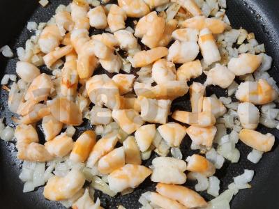 Žiūlienas su krevetėmis Žingsnis 1