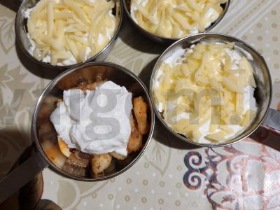 Žiūlienas su krevetėmis Žingsnis 3