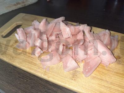 Ryžiai su vištiena, daržovėmis ir prieskoniais Žingsnis 1