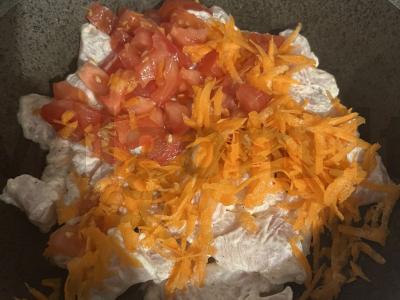 Ryžiai su vištiena, daržovėmis ir prieskoniais Žingsnis 5