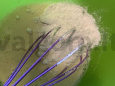 Vieniški vafliai su grietinėlėmis Žingsnis 5