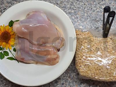 Žirnių sriuba „Pasaka“ Žingsnis 1