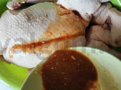 Sultinga antis medaus-garstyčių marinate Žingsnis 5