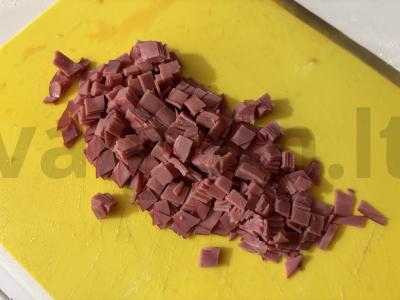 Rudai pica su sultinga įdaru Žingsnis 7