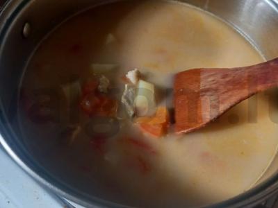 Vištienos sriuba su kokosų pienu Žingsnis 13