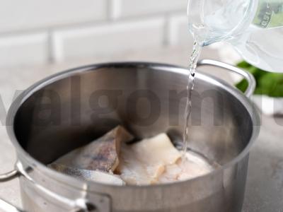 Tevzi kindzmari su ešeriu Žingsnis 1