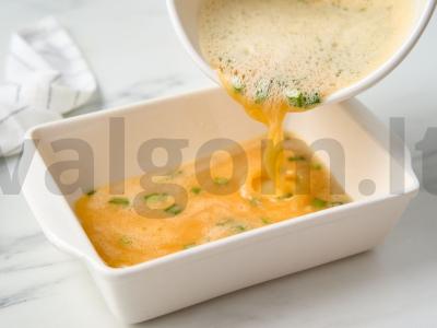 Azijietiškas žalias omletas Žingsnis 3