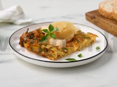 Azijietiškas žalias omletas pagrindine nuotrauka