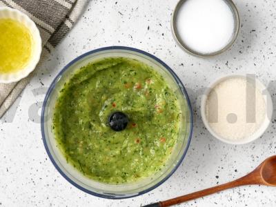 Šaltas agurkų ir avokadų sriuba Žingsnis 4