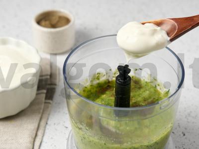 Šaltas agurkų ir avokadų sriuba Žingsnis 5