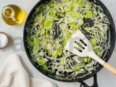 Kopūstų ir špinatų pyragas Žingsnis 2