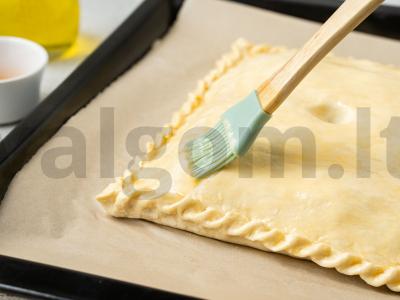 Kopūstų ir špinatų pyragas Žingsnis 8