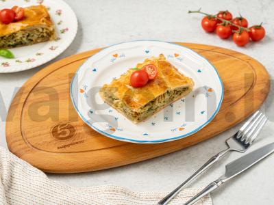 Kopūstų ir špinatų pyragas pagrindine nuotrauka