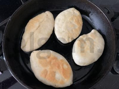 Kepti pyragėliai su varške ir krapais Žingsnis 6