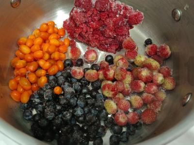 Vitaminų kompotas su šaltalankiais Žingsnis 1