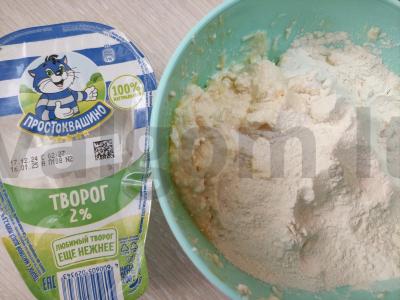 Varškės bageliai su sezamu Žingsnis 2