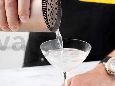 „Baltoji dama“ su citrusiniu likieriu Žingsnis 3