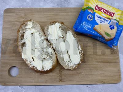 Karšti sumuštiniai su lydytu sūriu ir dešra Žingsnis 2