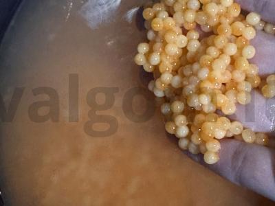 Namų sąlygomis paruošta silpnai sūdyta raudonos žuvies ikra Žingsnis 3