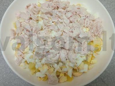 Okroška su vištienos krūtinėlėmis beržo sultyse Žingsnis 3