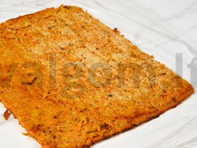 Morkų ritinys su kiaušiniu ir sūriu Žingsnis 9