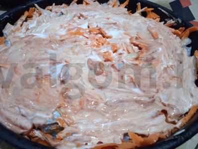 Pūgžlys, keptas su pievagrybiais ir daržovėmis Žingsnis 5