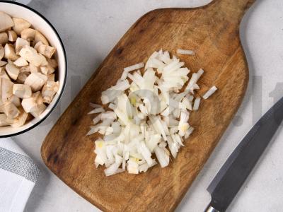 Vegetariškas grybų paštetas Žingsnis 3