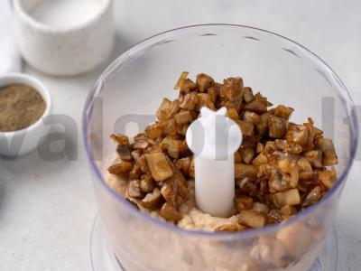 Vegetariškas grybų paštetas Žingsnis 5