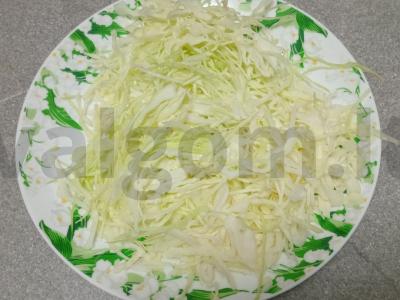 Borsčas ant jautienos sultinio su konservuotomis pupelėmis Žingsnis 3