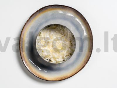 Salotas „Sniego pusnys“ su vištienos krūtinėle Žingsnis 11