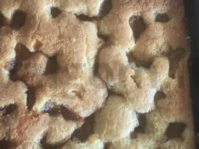 Šventinis pyragas su slyvomis Žingsnis 3