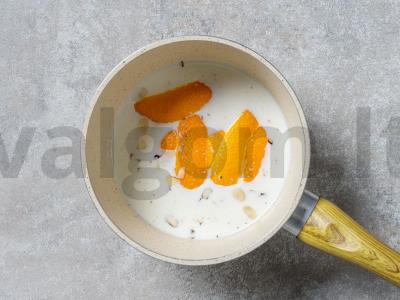 Kava mokko su apelsinu ir migdolais Žingsnis 2