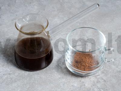 Kava mokko su apelsinu ir migdolais Žingsnis 4