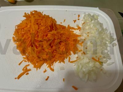 Įdaryti pipirai su daržovėmis Žingsnis 2